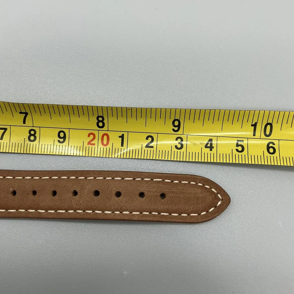 Vintage Star-Kist Charlie Tuna Mens Watch 35mm Logo Dial Leather Manual Wind